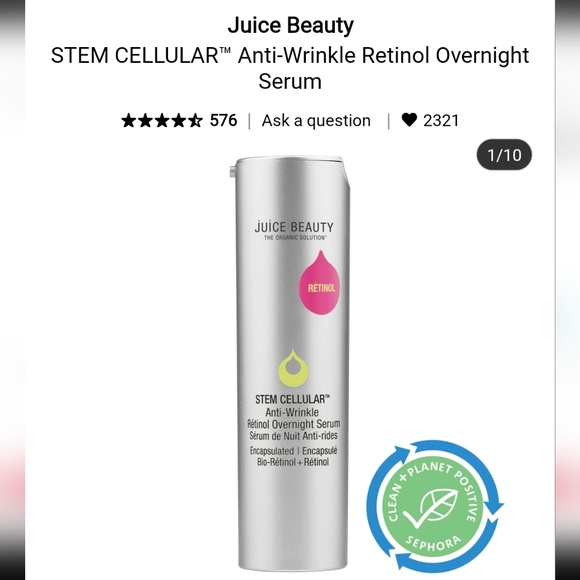 Juice Beauty Other - HOST PICK✨️Juice Beauty Overnight Serum✨️